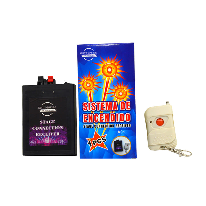 A01 2pcs/lot Wireless Remote Control One Cue fireworks firing system