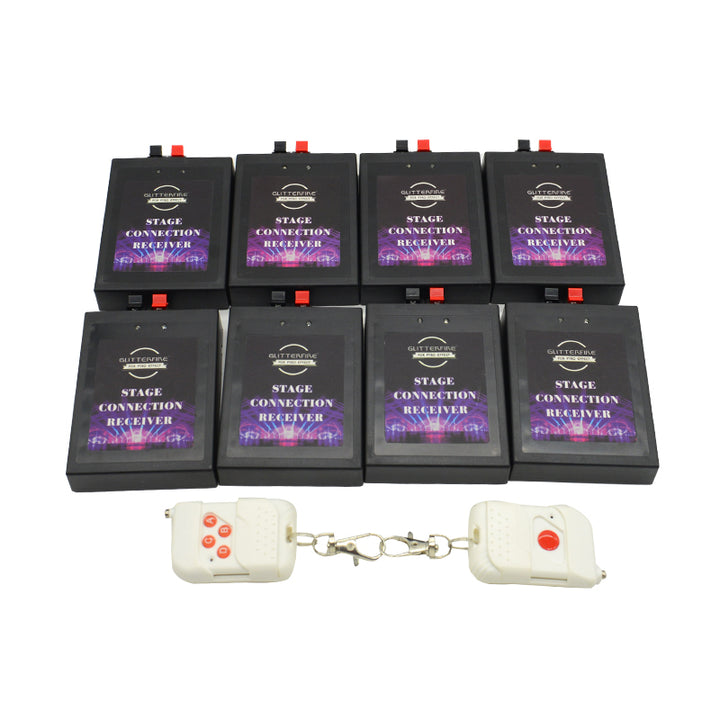 A08 8 Cue remote control stage effect fireworks firing system