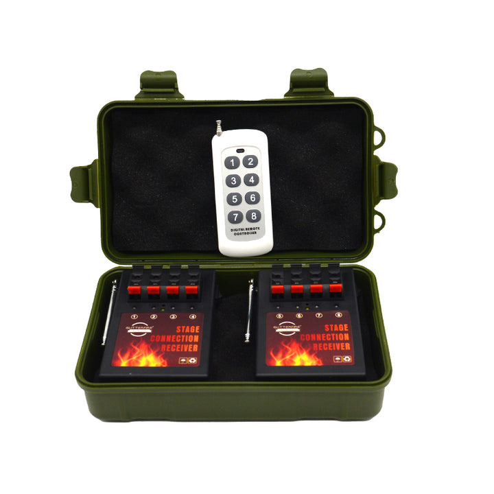 AM04R-02 Wireless remote control 8 Channel fireworks firing system