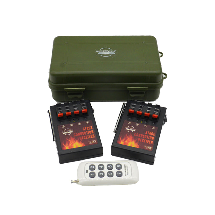 AM04R-02 Wireless remote control 8 Channel fireworks firing system