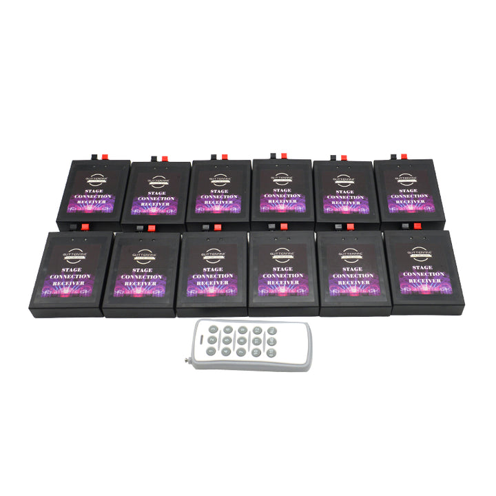 A12 Wireless remote control 12 cue stage pyrotechnics fireworks firing system