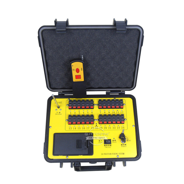 AN24-RT 24 Channel with digital remote control professional fireworks firing system