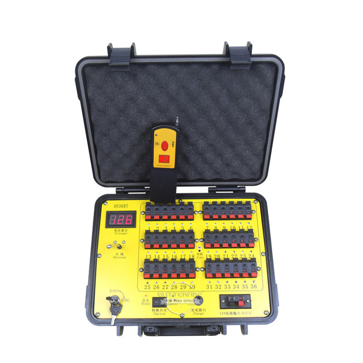 AN36-RT 36 Channel with digital remote control rechargeable type fireworks firing system